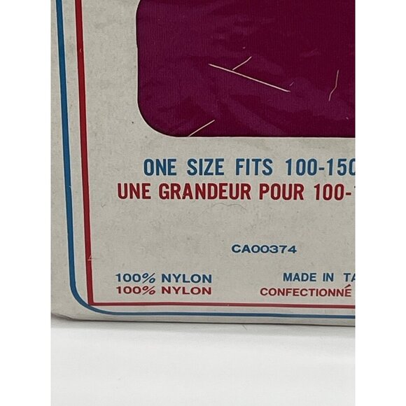Dance Exercise Tights One Size fits 100-150 lbs 100 % Nylon Vintage Full Foot - Picture 4 of 6